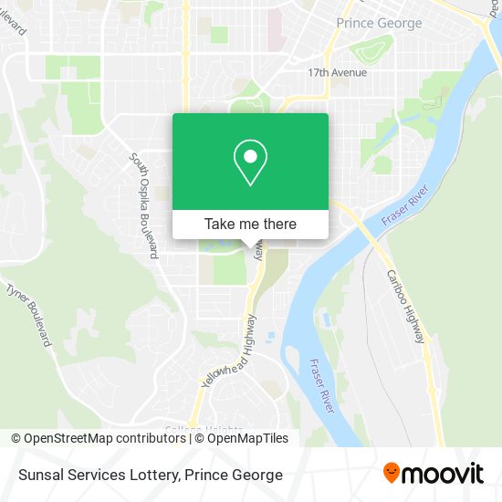 Sunsal Services Lottery map