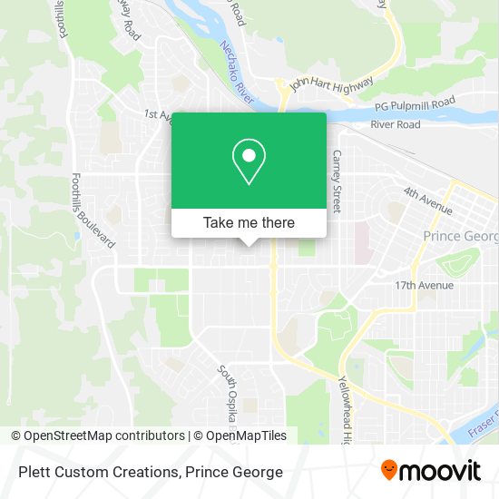 Plett Custom Creations map