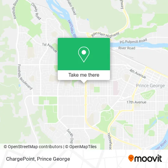 ChargePoint map