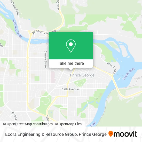 Ecora Engineering & Resource Group map