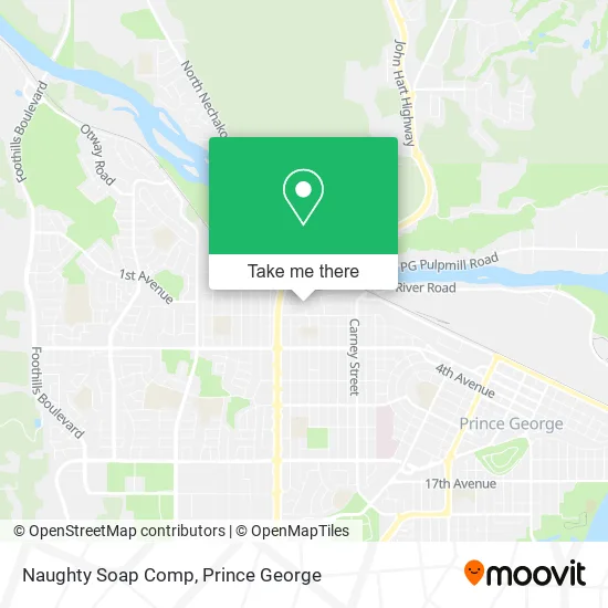 Naughty Soap Comp map