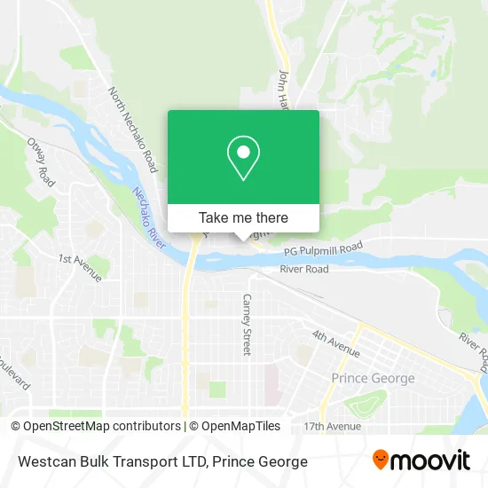 Westcan Bulk Transport LTD map