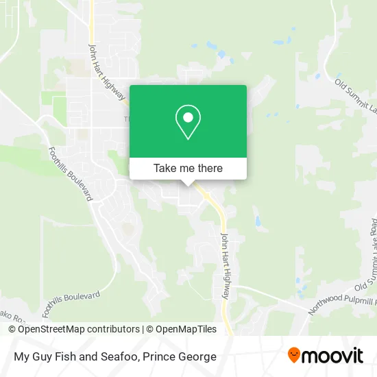 My Guy Fish and Seafoo map