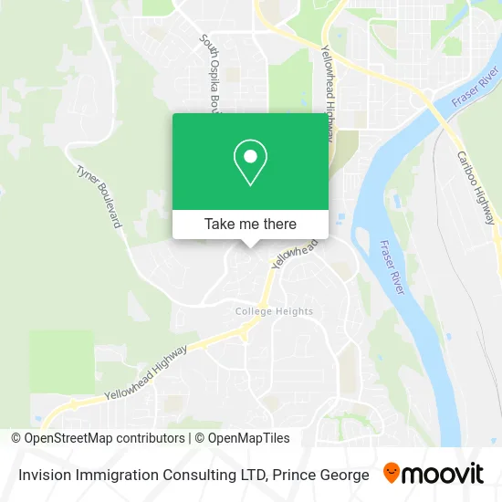 Invision Immigration Consulting LTD map