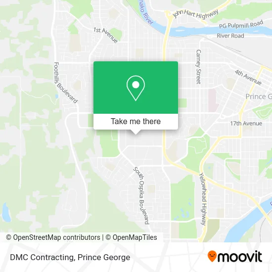 DMC Contracting map