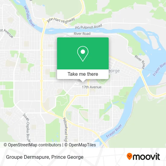 Groupe Dermapure map