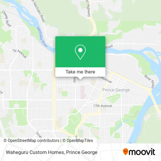 Waheguru Custom Homes map