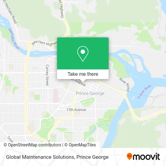 Global Maintenance Solutions map