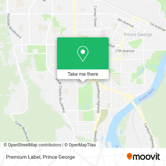 Premium Label map