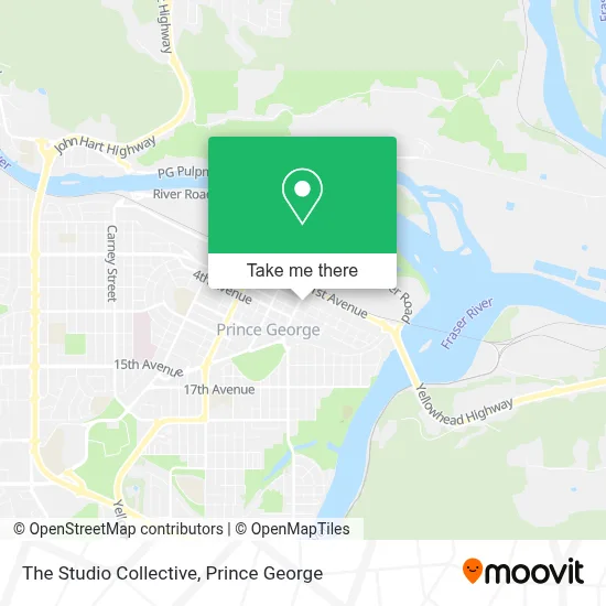 The Studio Collective map