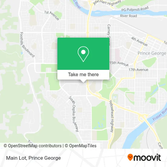 Main Lot map