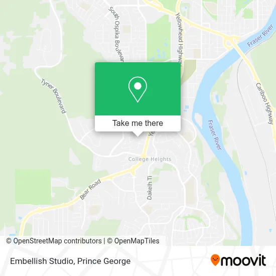 Embellish Studio map