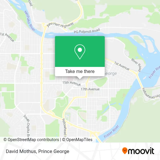 David Mothus map