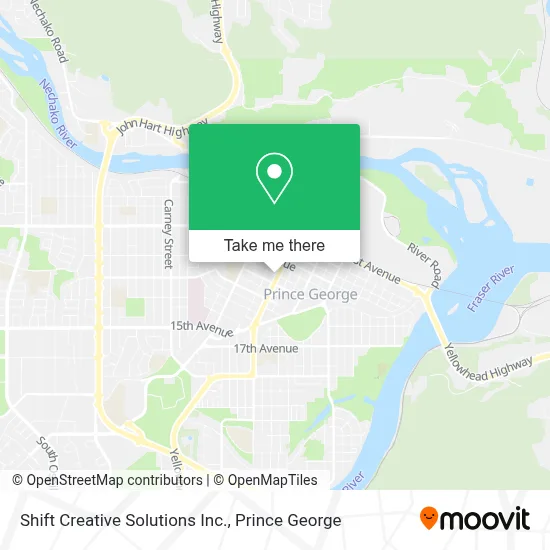 Shift Creative Solutions Inc. map