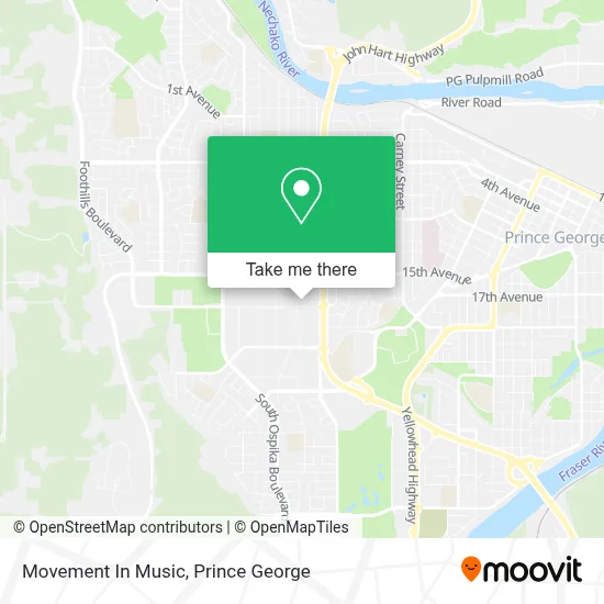 Movement In Music map