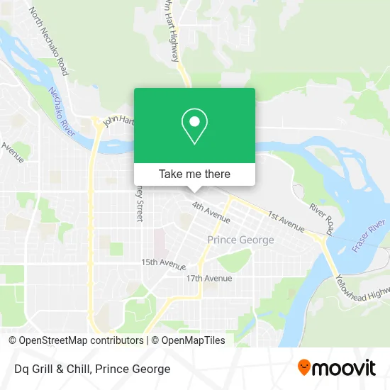 Dq Grill & Chill map