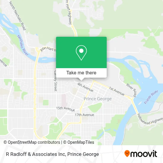 R Radloff & Associates Inc map