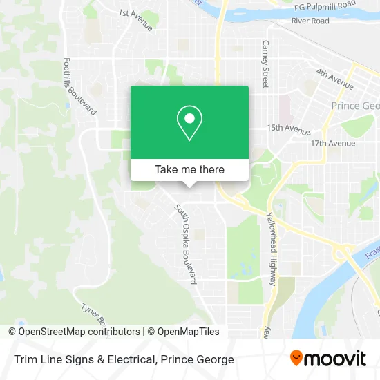 Trim Line Signs & Electrical map