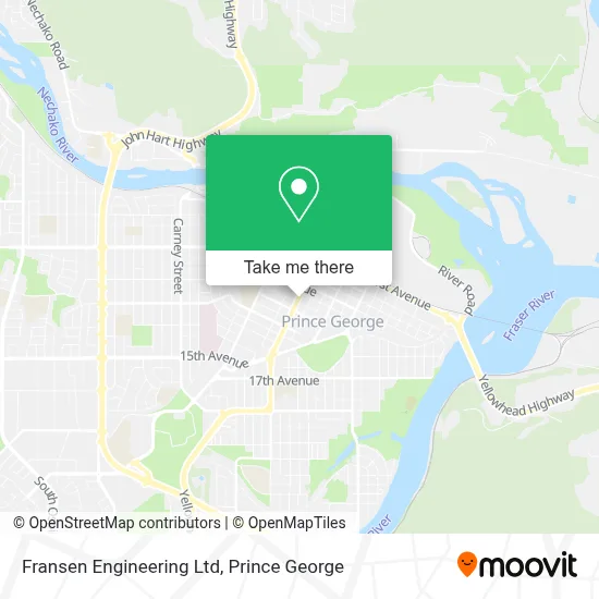 Fransen Engineering Ltd map