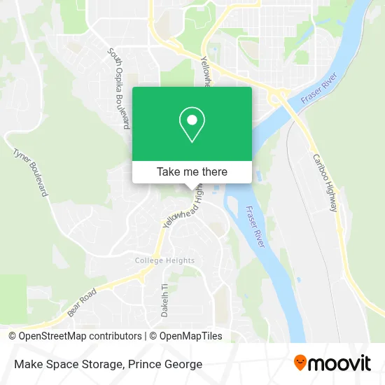 Make Space Storage map