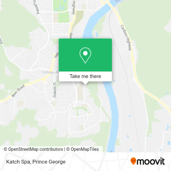 Katch Spa map