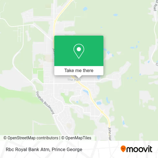 Rbc Royal Bank Atm map