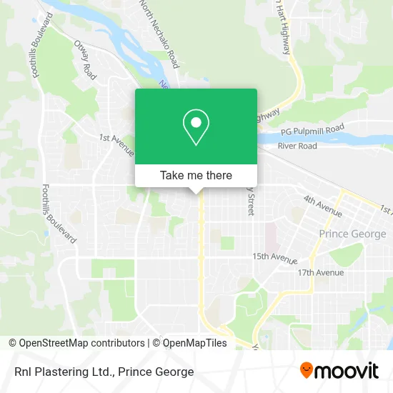Rnl Plastering Ltd. map