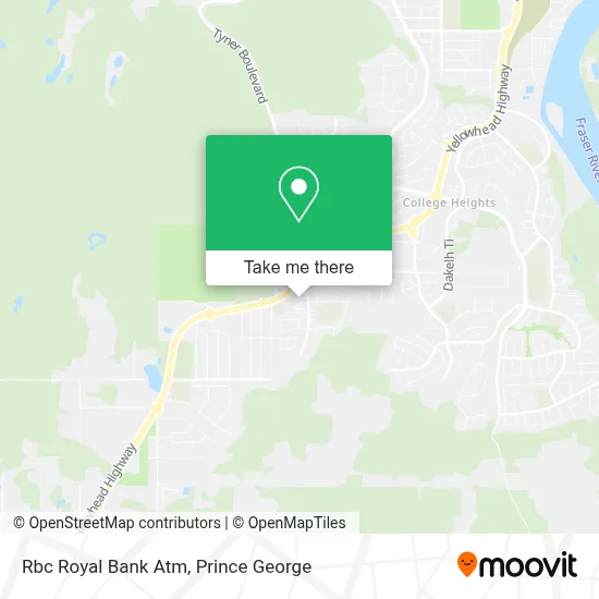 Rbc Royal Bank Atm map