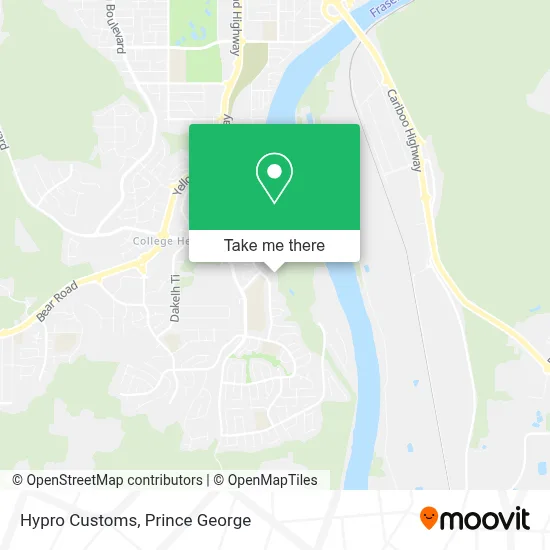 Hypro Customs map