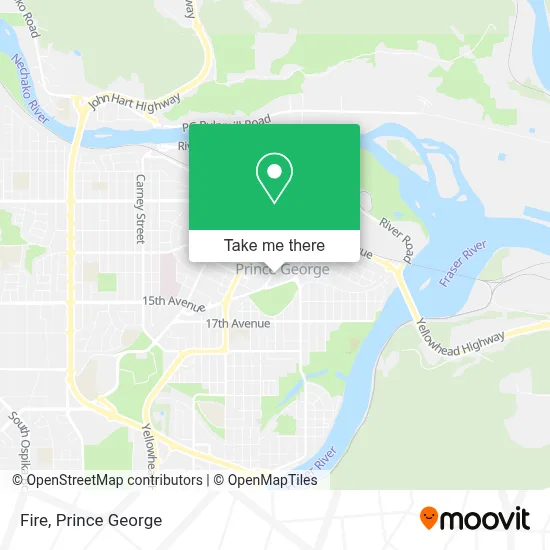 Fire map