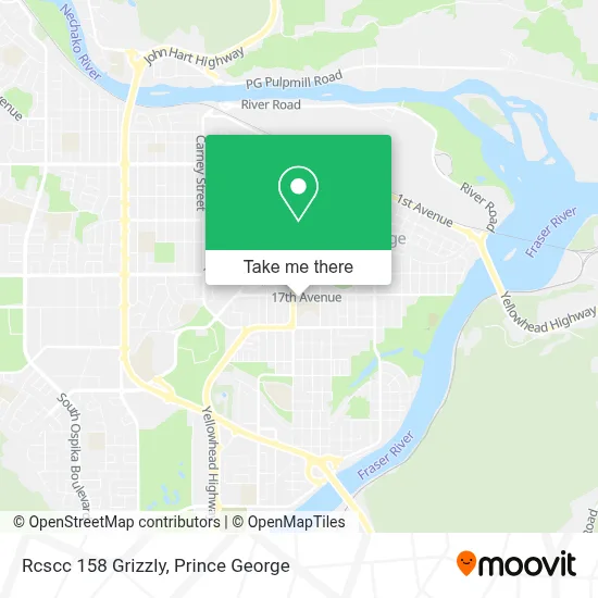 Rcscc 158 Grizzly map