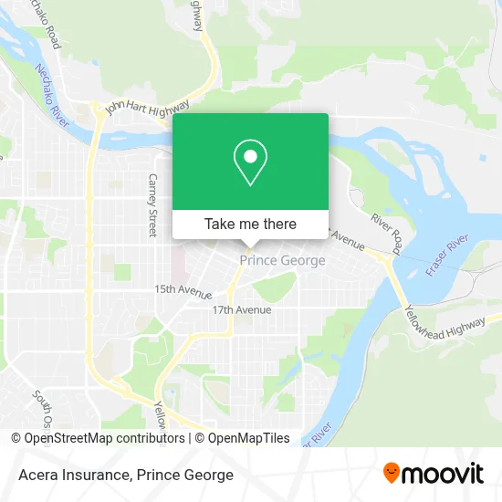 Acera Insurance map