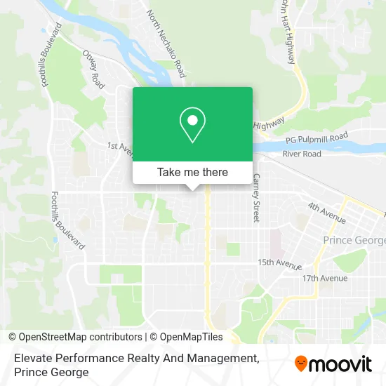 Elevate Performance Realty And Management map