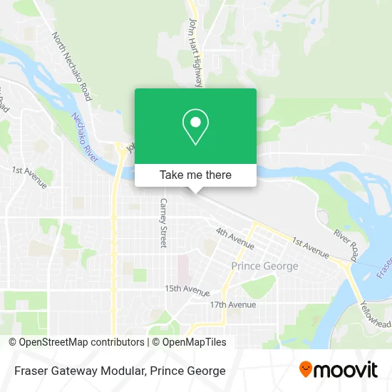 Fraser Gateway Modular map