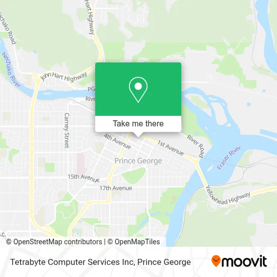 Tetrabyte Computer Services Inc map