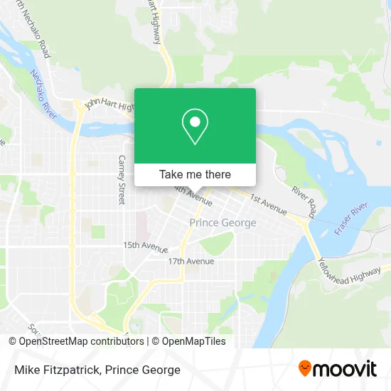 Mike Fitzpatrick map