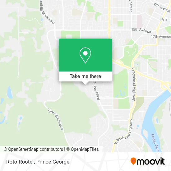 Roto-Rooter map