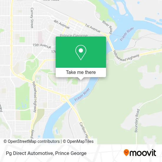 Pg Direct Automotive map