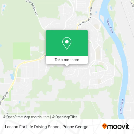 Lesson For Life Driving School map