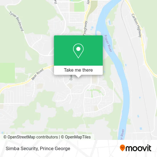 Simba Security map