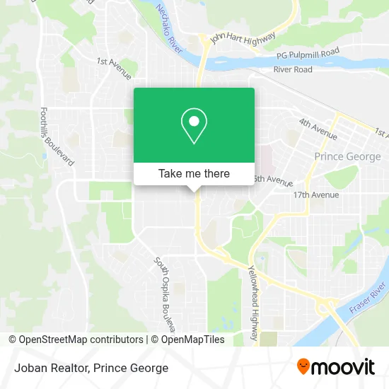 Joban Realtor map