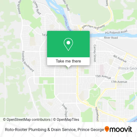 Roto-Rooter Plumbing & Drain Service map