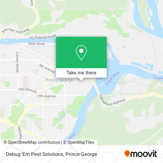Debug 'Em Pest Solutions map