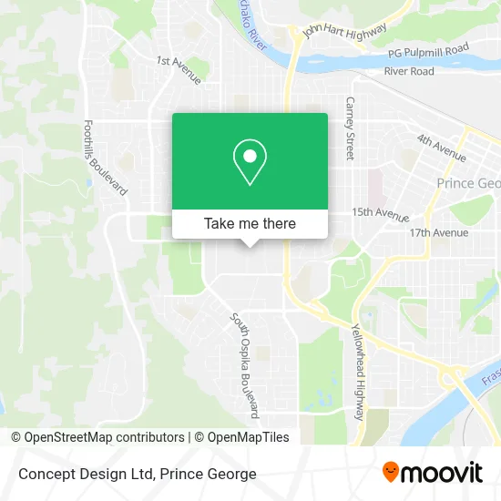 Concept Design Ltd map