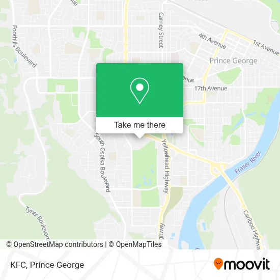 Kfc map