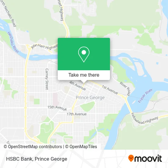 Hsbc Bank map