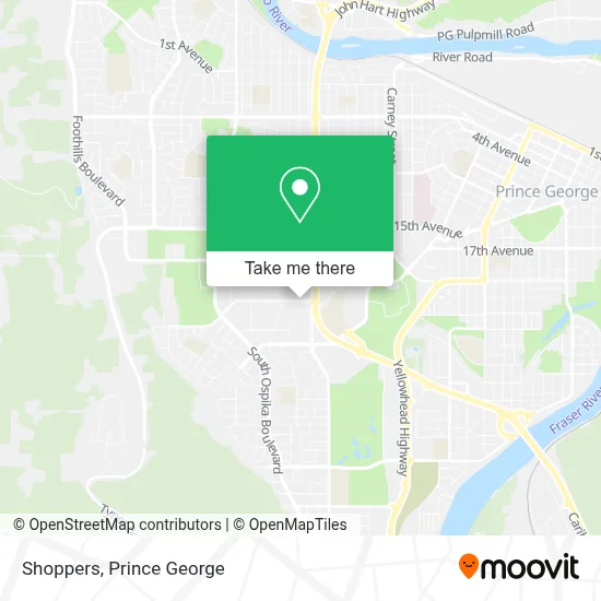 Shoppers map