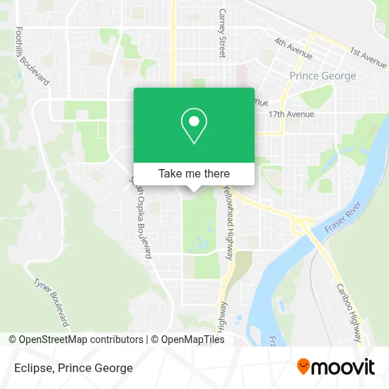 Eclipse map