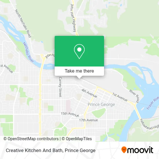 Creative Kitchen And Bath map