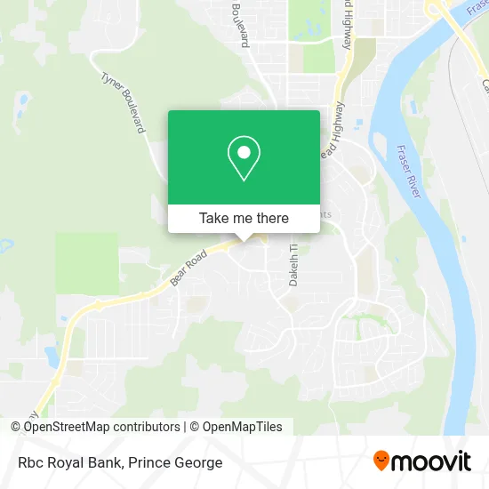 Rbc Royal Bank map